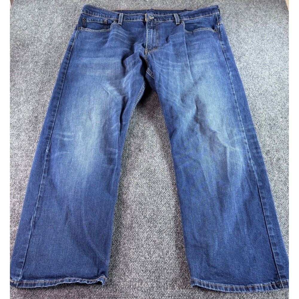 Levi's 569 Loose‎ Straight Jeans Mens 38x30 Blue Medium Wash Denim Baggy Skater